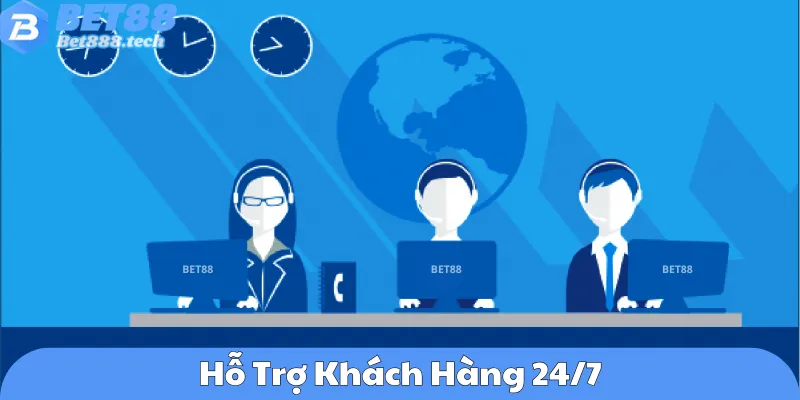 Hỗ Trợ Khách Hàng 24/7